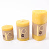 Large ST7, STS1 & ST3 beeswax candles by Dipam | © Conscious Craft